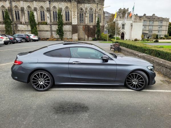 Mercedes-Benz C-Class Coupe, Diesel, 2018, Grey