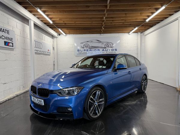 BMW 3-Series Saloon, Diesel, 2017, Blue