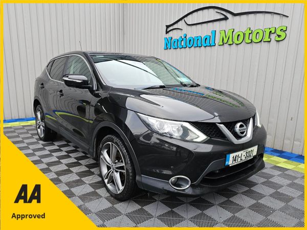 Nissan Qashqai Hatchback, Diesel, 2014, Black