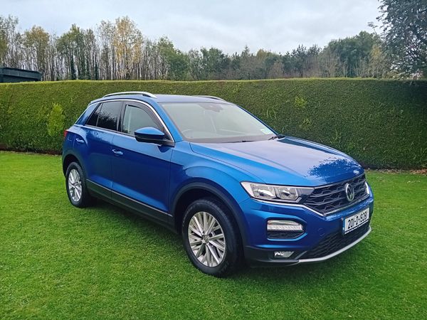 Volkswagen T-Roc SUV, Petrol, 2020, Blue