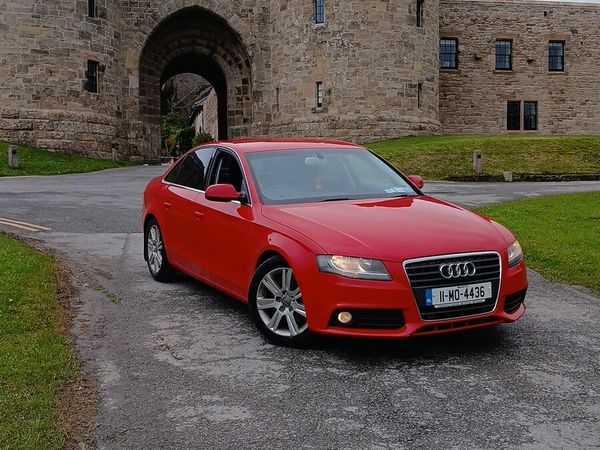 Audi A4 Saloon, Diesel, 2011, Red