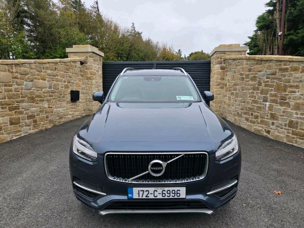 Volvo XC90 SUV, Petrol Plug-in Hybrid, 2017, Blue