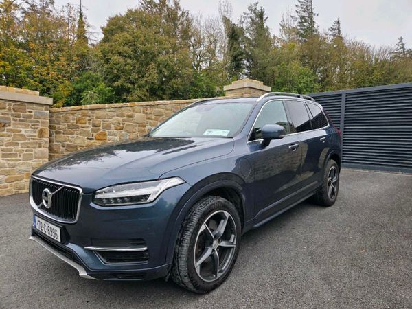 Volvo XC90 SUV, Petrol Plug-in Hybrid, 2017, Blue