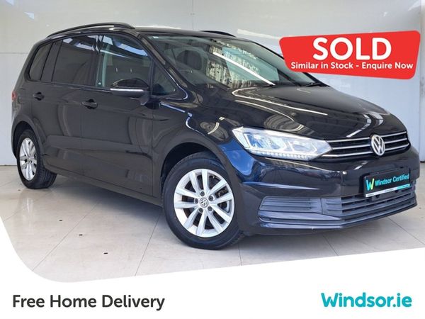 Volkswagen Touran MPV, Petrol, 2017, Black