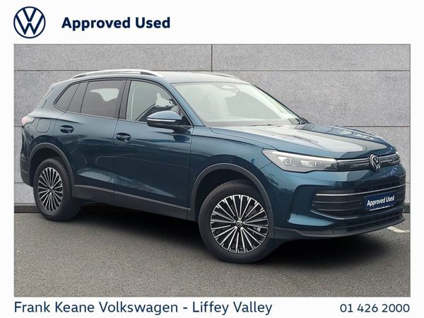 Volkswagen Tiguan SUV, Petrol Plug-in Hybrid, 2025, Blue