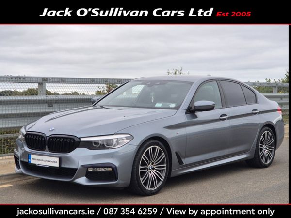 BMW 5-Series Saloon, Diesel, 2017, Blue