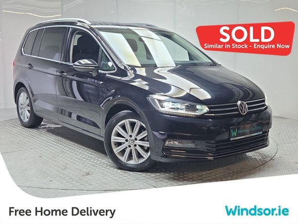 Volkswagen Touran MPV, Petrol, 2018, Black