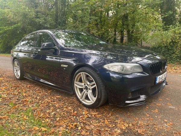 BMW 5-Series Saloon, Diesel, 2013, Blue