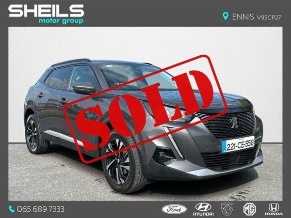 Peugeot 2008 Crossover, Petrol, 2022, Grey