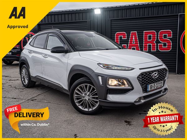 Hyundai KONA MPV, Petrol, 2018, White