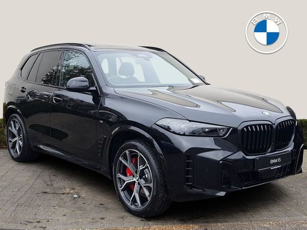 BMW X5 SUV, Petrol Plug-in Hybrid, 2025, Black