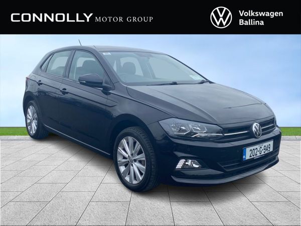 Volkswagen Polo Hatchback, Petrol, 2020, Black