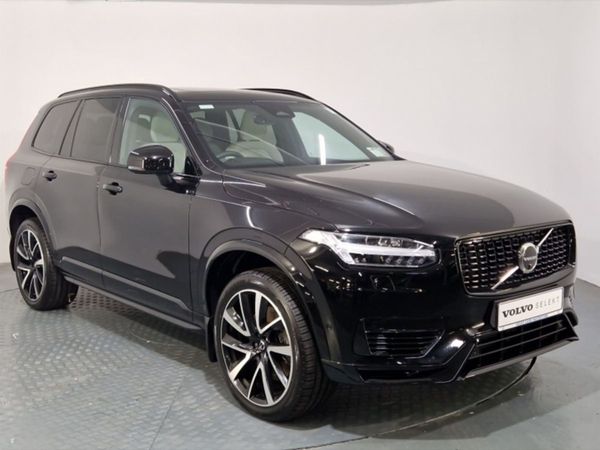 Volvo XC90 SUV, Petrol Plug-in Hybrid, 2022, Black