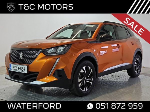 Peugeot 2008 SUV, Petrol, 2023, Orange