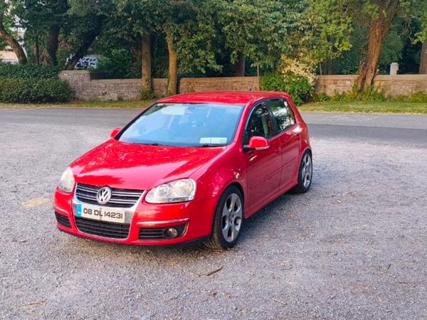 Volkswagen Golf Hatchback, Diesel, 2008, Red