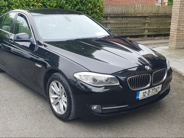 BMW 5-Series Saloon, Diesel, 2012, Black