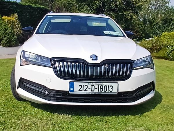 Skoda Superb Estate, Diesel, 2021, White