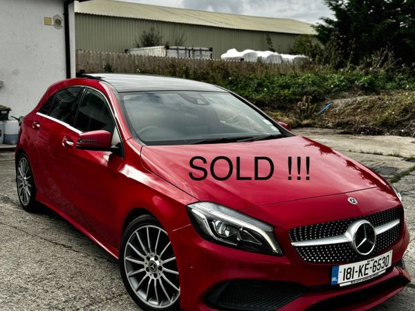 Mercedes-Benz A-Class Hatchback, Petrol, 2018, Red
