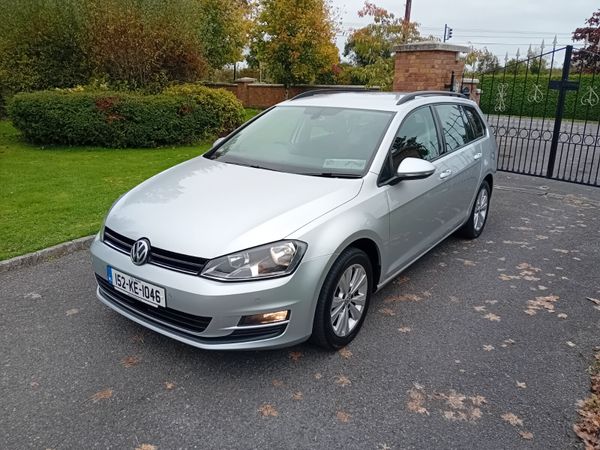 Volkswagen Golf Estate, Diesel, 2015, Silver