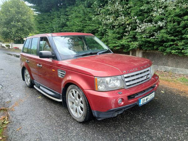Land Rover Range Rover Sport SUV, Diesel, 2008, Red