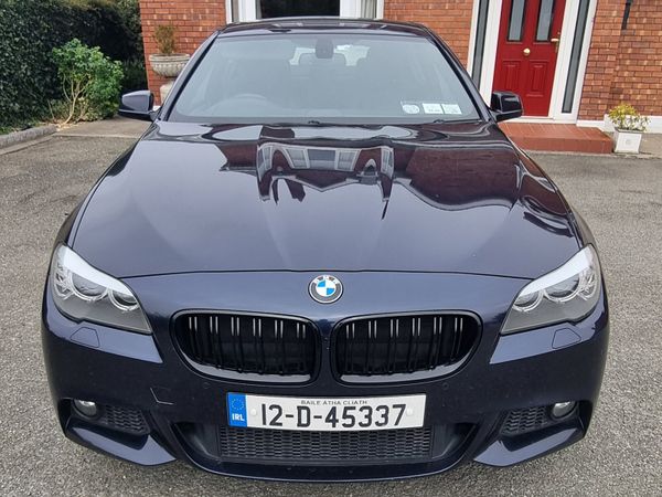BMW 5-Series Saloon, Diesel, 2012, Blue