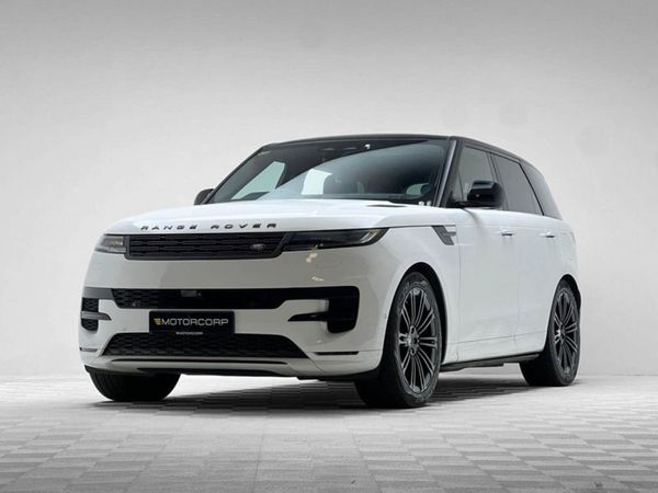 Land Rover Range Rover Sport SUV, Petrol Plug-in Hybrid, 2024, Black