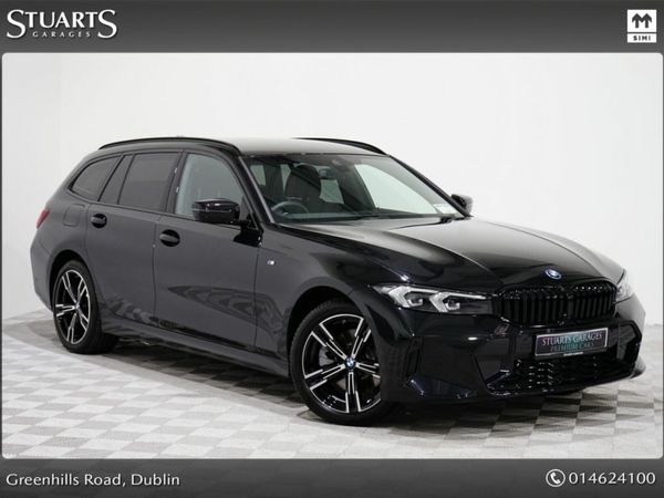 BMW 3-Series Estate, Petrol Plug-in Hybrid, 2025, Black