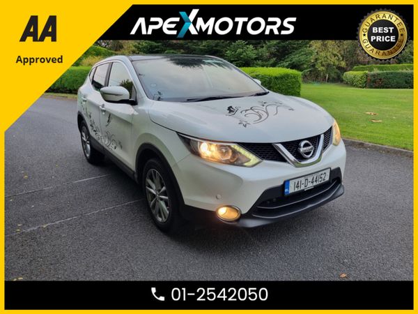 Nissan Qashqai SUV, Petrol, 2014, White