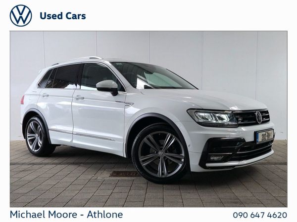 Volkswagen Tiguan SUV, Diesel, 2020, White
