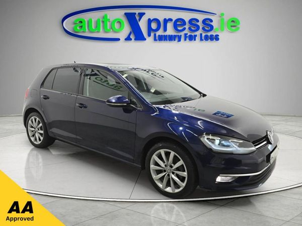 Volkswagen Golf Hatchback, Petrol, 2019, Blue