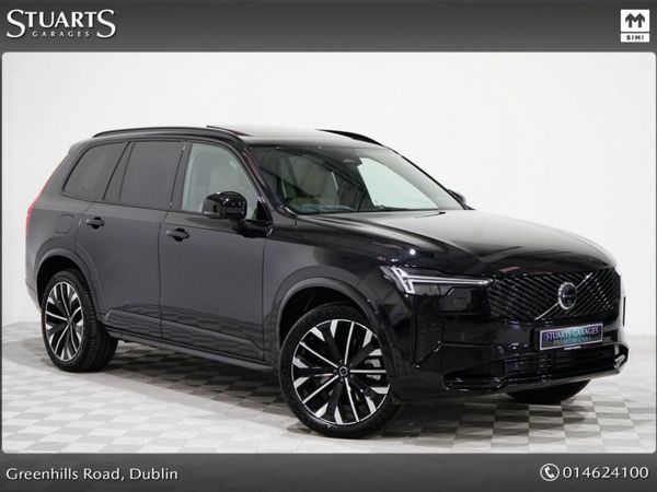 Volvo XC90 Estate, Petrol Plug-in Hybrid, 2025, Black