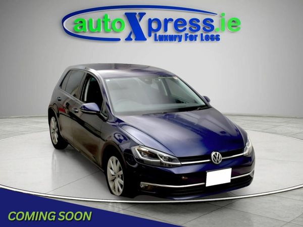 Volkswagen Golf Hatchback, Petrol, 2018, Blue