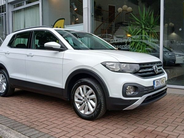 Volkswagen T-Cross Crossover, Petrol, 2020, White