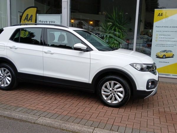 Volkswagen T-Cross Crossover, Petrol, 2020, White