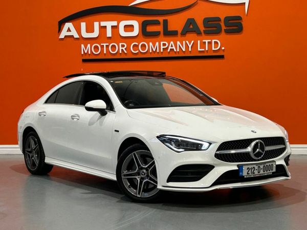 Mercedes-Benz CLA Coupe, Petrol Plug-in Hybrid, 2021, White