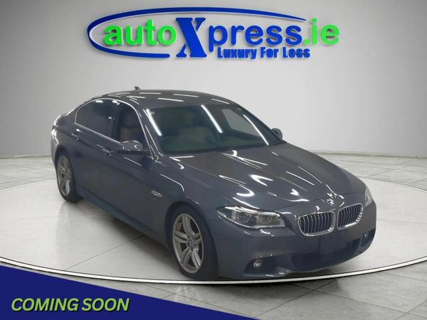 BMW 5-Series Saloon, Diesel, 2016, Grey