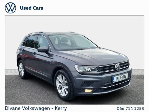 Volkswagen Tiguan SUV, Diesel, 2018, Grey