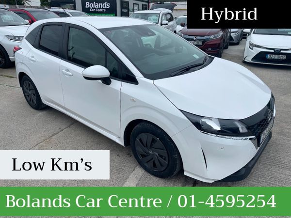 Nissan Note Hatchback, Petrol Hybrid, 2021, White