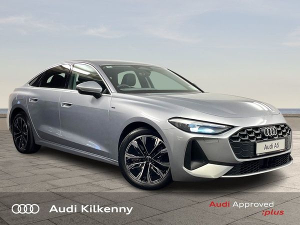 Audi A5 Saloon, Diesel Hybrid, 2025, Silver