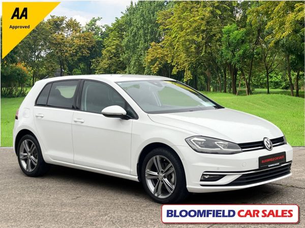 Volkswagen Golf Hatchback, Petrol, 2020, White