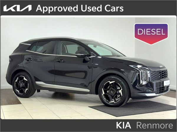 Kia Sportage SUV, Diesel, 2026, Black