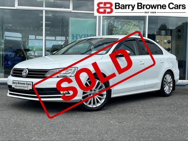 Volkswagen Jetta Saloon, Diesel, 2017, White