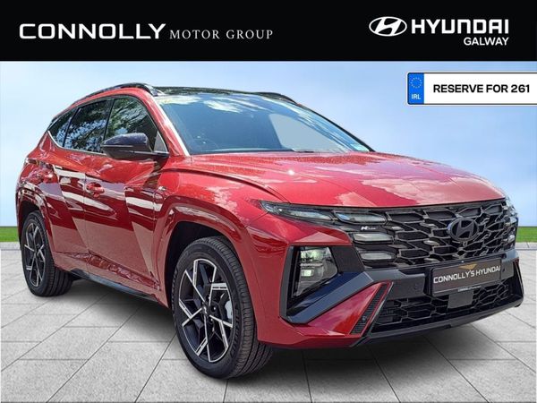 Hyundai Tucson SUV, Petrol Plug-in Hybrid, 2026, Red