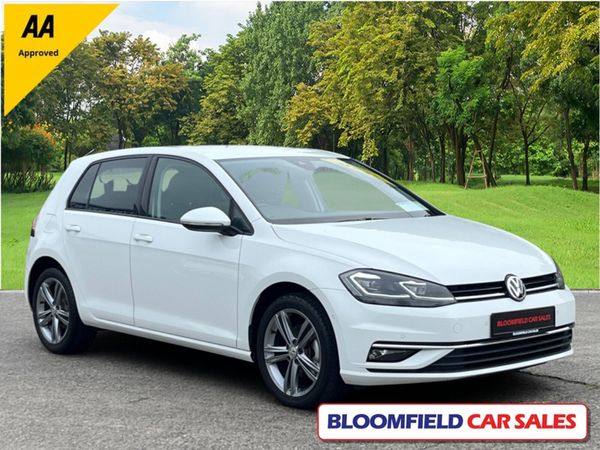 Volkswagen Golf Hatchback, Petrol, 2020, White