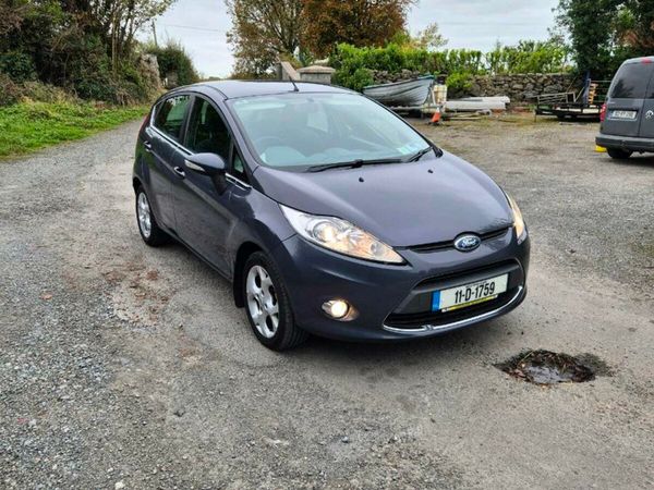Ford Fiesta Hatchback, Petrol, 2011, Blue