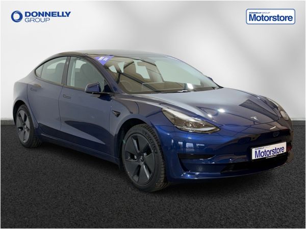 Tesla Model 3 Saloon, Electric, 2021, Blue