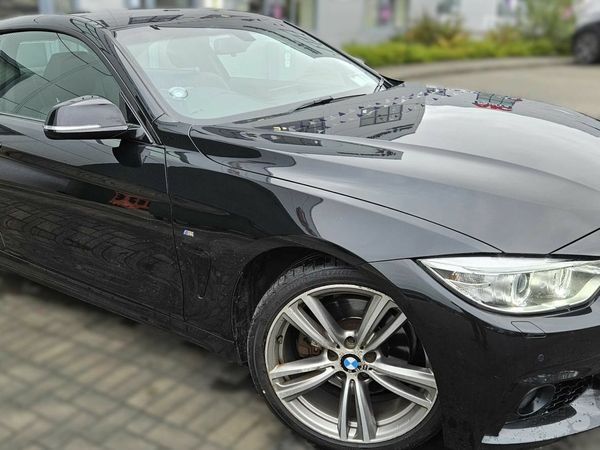 BMW 4-Series Coupe, Petrol, 2016, Black