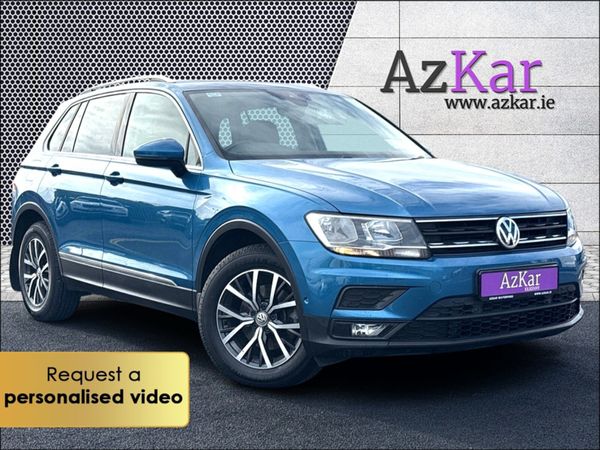 Volkswagen Tiguan SUV, Diesel, 2018, Blue