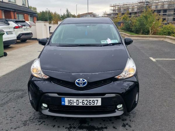 Toyota Prius MPV, Petrol Hybrid, 2016, Black