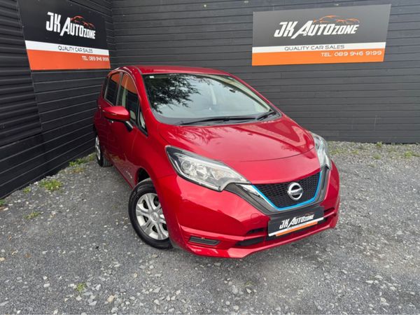 Nissan Note Hatchback, Petrol Hybrid, 2016, Red